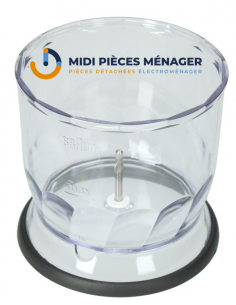 BOL 350ml PLASTIQUEPOUR MIXER MULTIQUICK BRAUN AS00004190