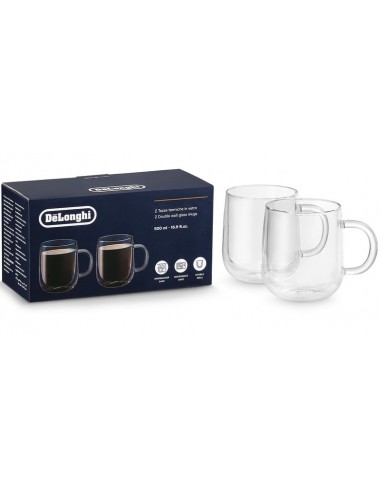 TASSES DOUBLE PAROI DELONGHI DLSC327