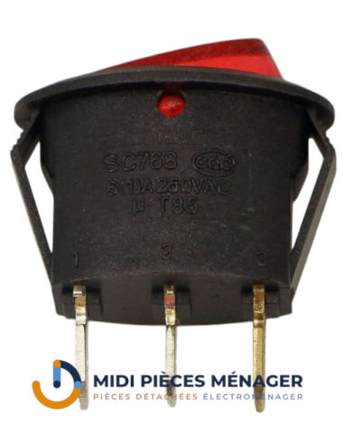 INTERRUPTEUR POUR FOUR OPTIMO MOULINEX FS-9100023847