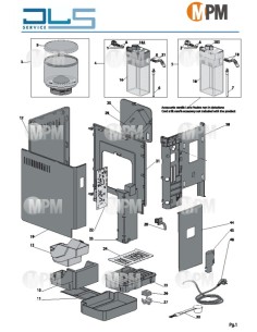 VUE ECLATEE DELONGHI RIVELIA FEB4455.W S11 MIDI PIECES MENAGER