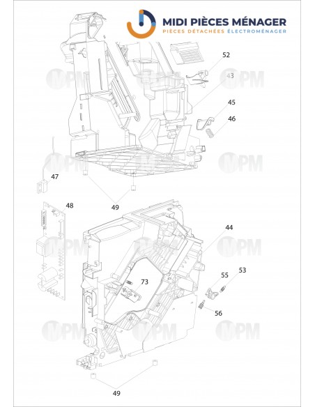 VUE ECLATEE DELONGHI ECAM220.61.W S11