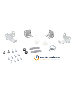 ENSEMBLE DE MONTAGE DE PORTE POUR LAVE VAISSELLE ELECTROLUX 140125033344
