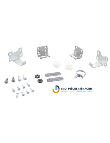 ENSEMBLE DE MONTAGE DE PORTE POUR LAVE VAISSELLE ELECTROLUX 140125033344