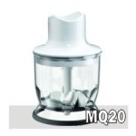 ACCESSOIRE BOL MINI HACHOIR BLANC MIXER BRAUN MQ20 AX22110002