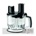 ACCESSOIRE ROBOT MULTIFONCTION NOIR BRAUN MQ70 0X81364466